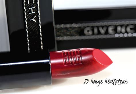 givenchy lipstick 25 rouge revelateur|Givenchy rouge interdit magic lipstick.